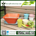 bamboo fiber western food tableware set